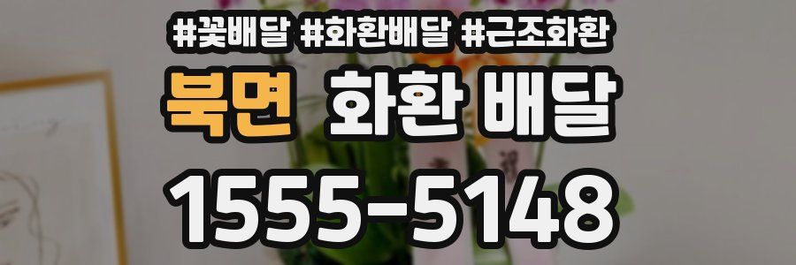 북면 화환 배달