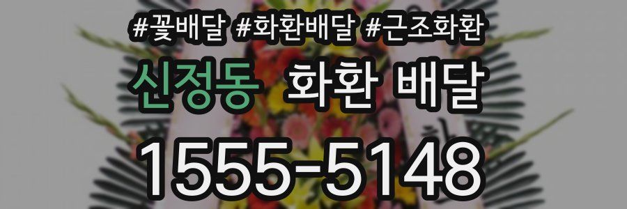 신정동 화환 배달