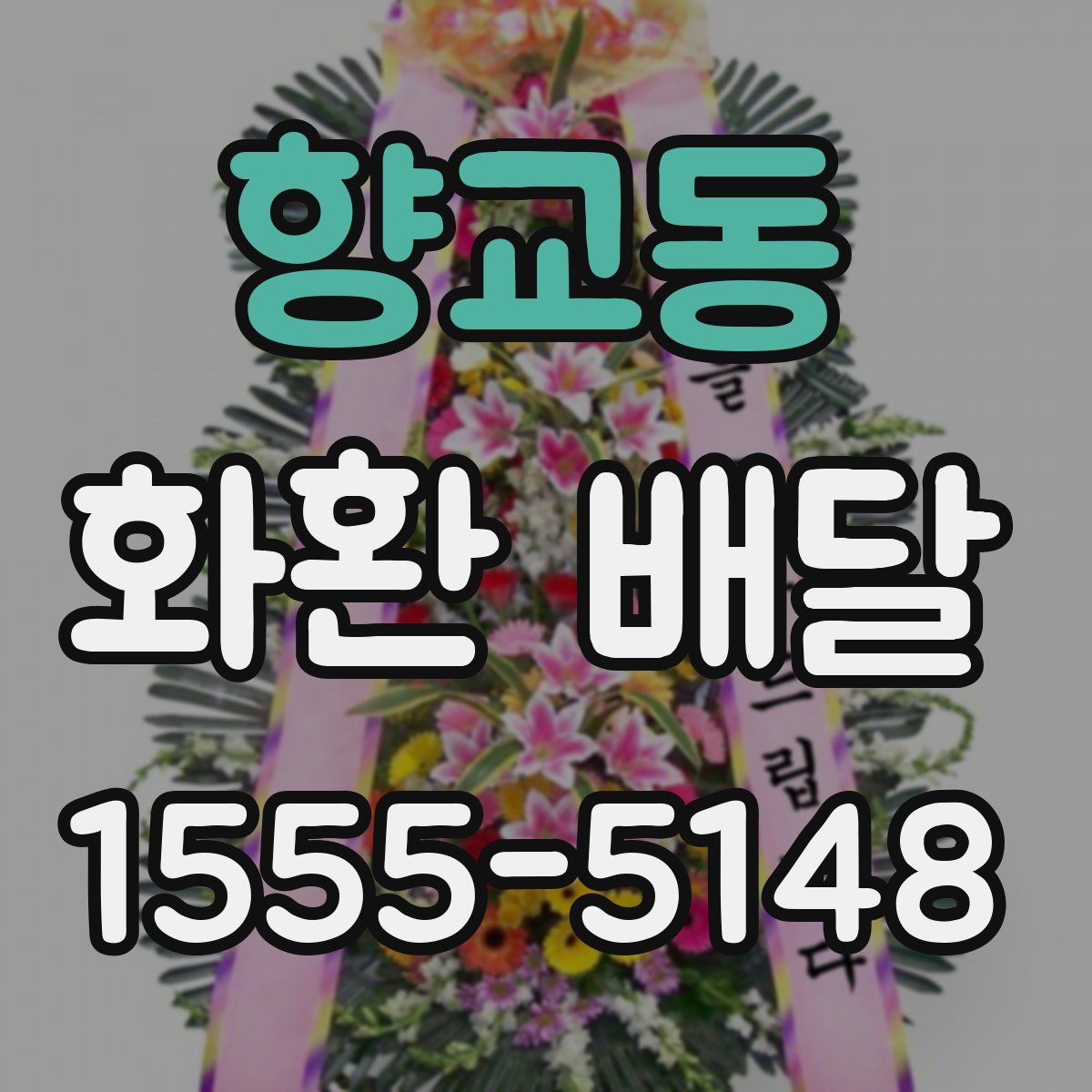 향교동 화환 배달