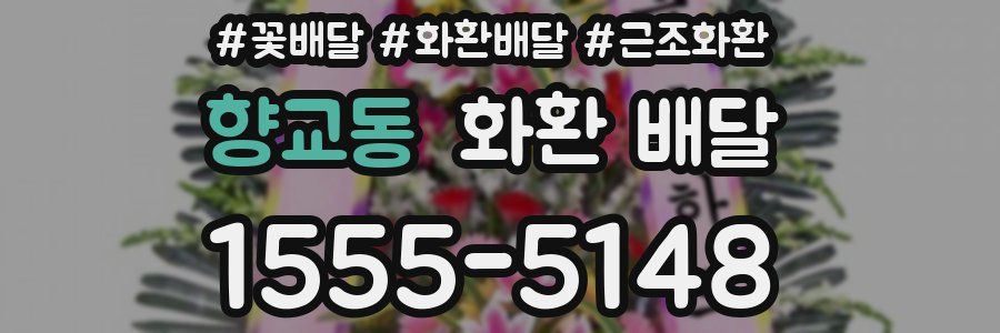 향교동 화환 배달