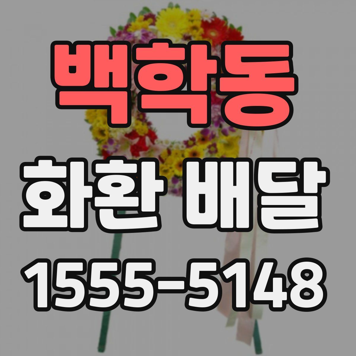 백학동 화환 배달