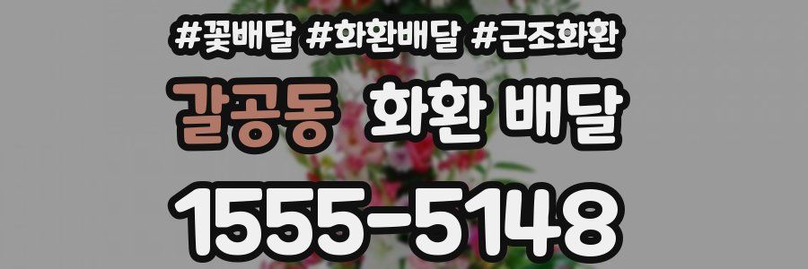 갈공동 화환 배달