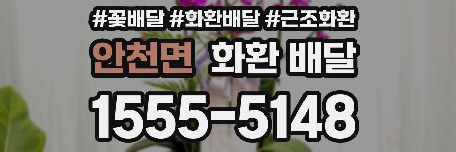 안천면 화환 배달