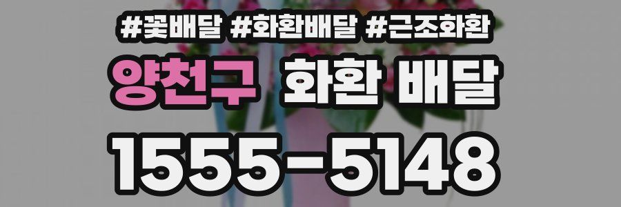 양천구 화환 배달
