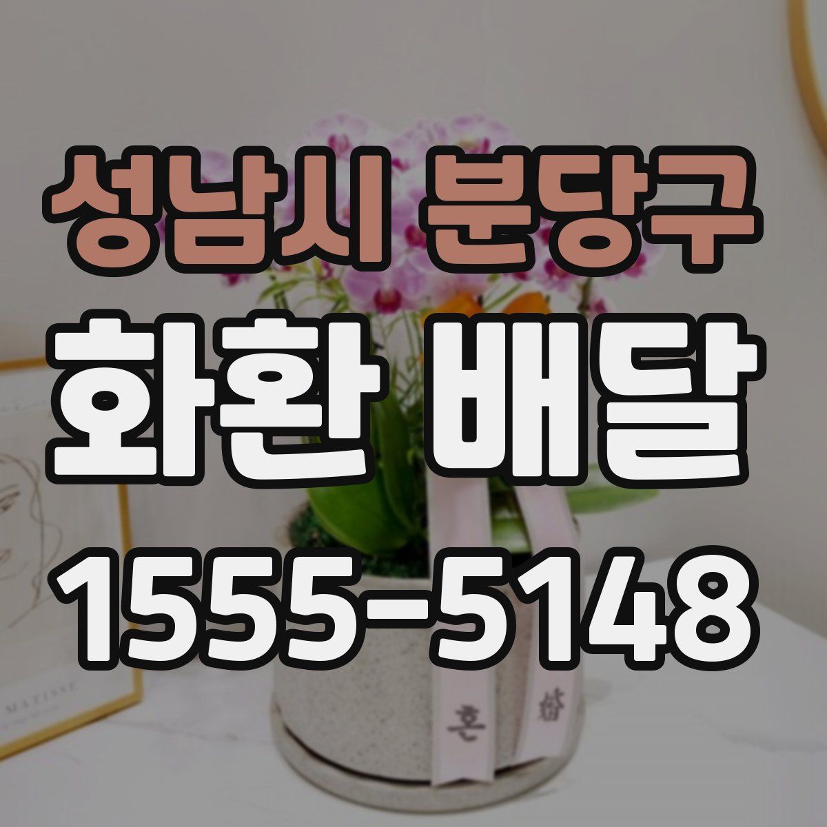 성남시 분당구 화환 배달