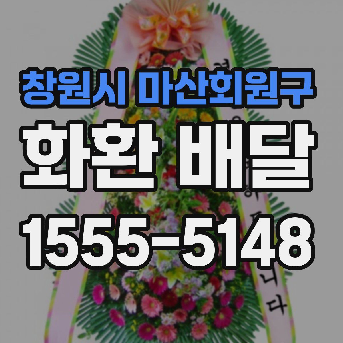 창원시 마산회원구 화환 배달