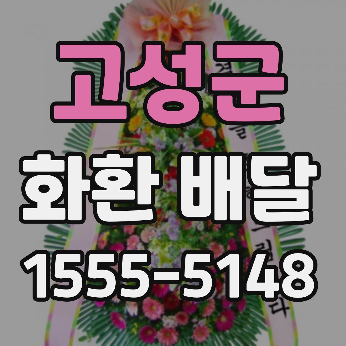 고성군 화환 배달