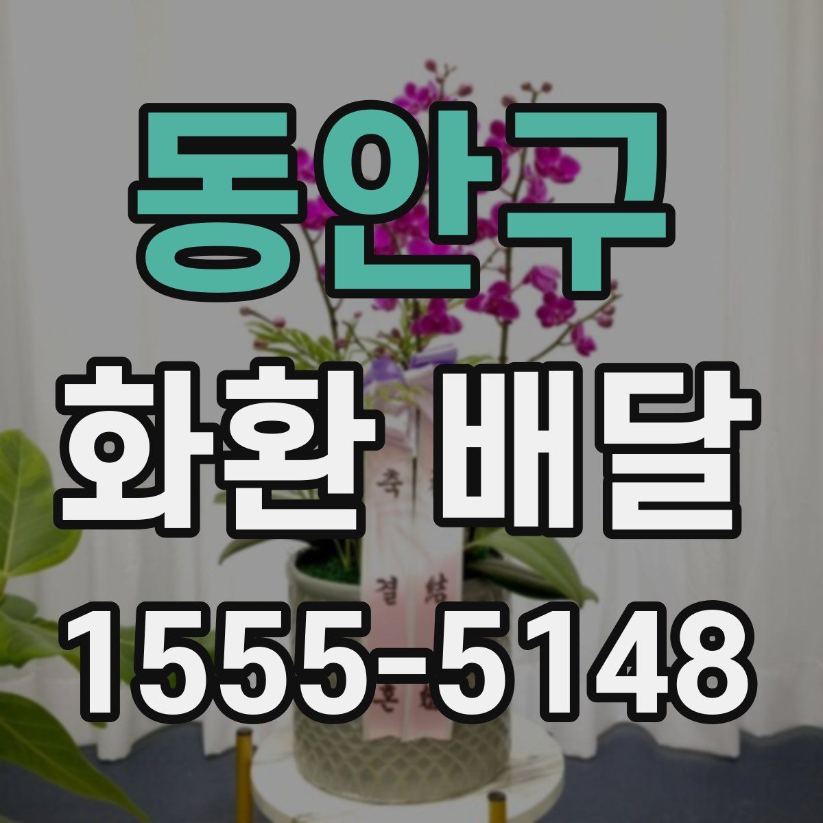 동안구 화환 배달