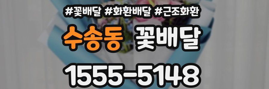 수송동 꽃배달