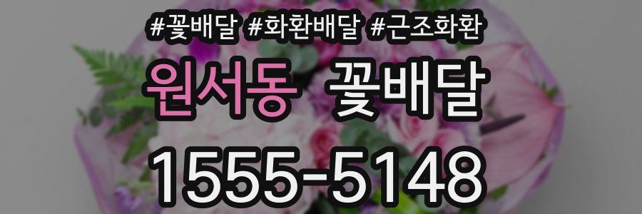 원서동 꽃배달