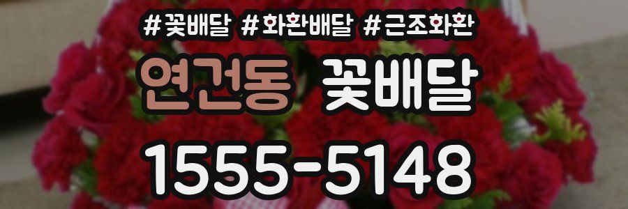 연건동 꽃배달