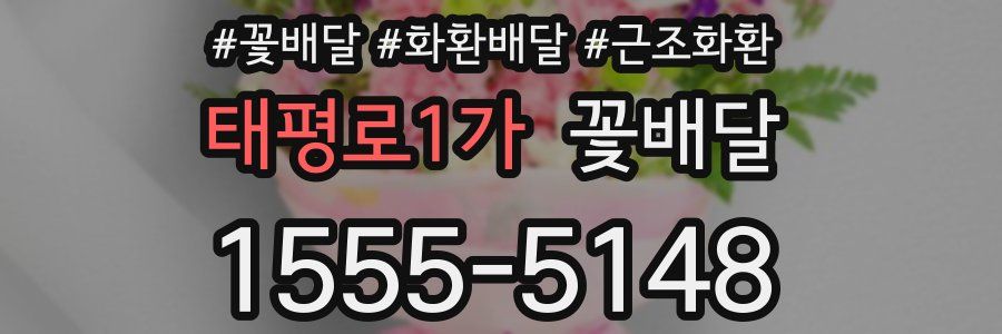 태평로1가 꽃배달