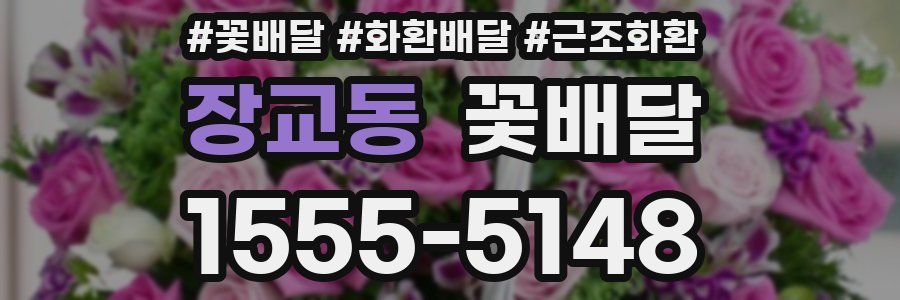 장교동 꽃배달