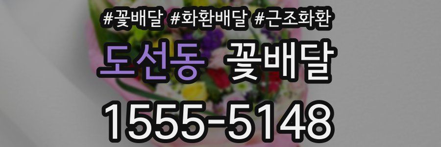 도선동 꽃배달