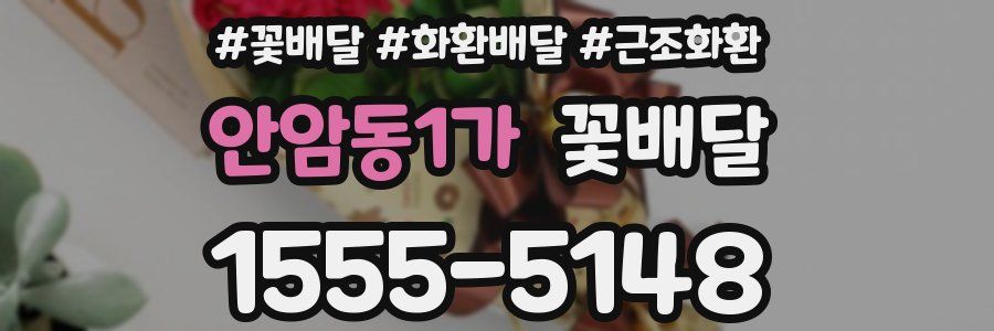 안암동1가 꽃배달