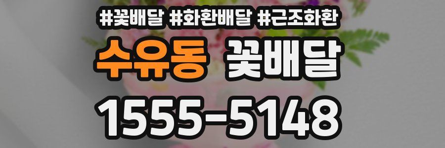 수유동 꽃배달