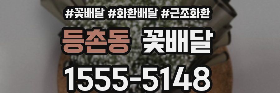 등촌동 꽃배달