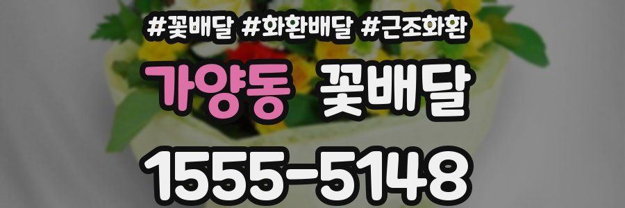 가양동 꽃배달