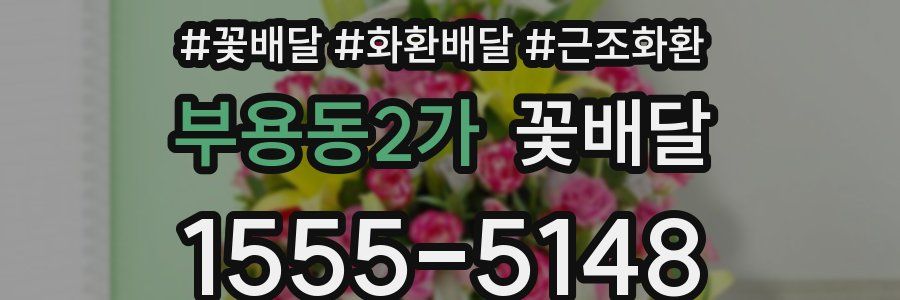 부용동2가 꽃배달