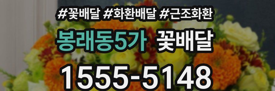 봉래동5가 꽃배달