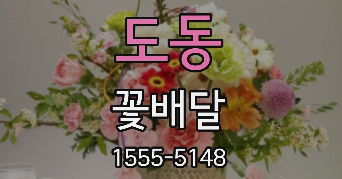 도동 꽃배달