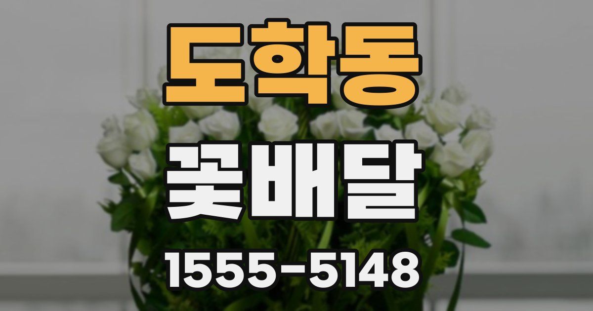 도학동 꽃배달