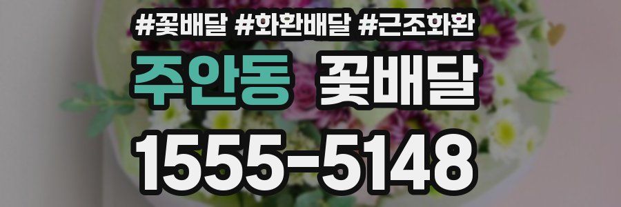 주안동 꽃배달