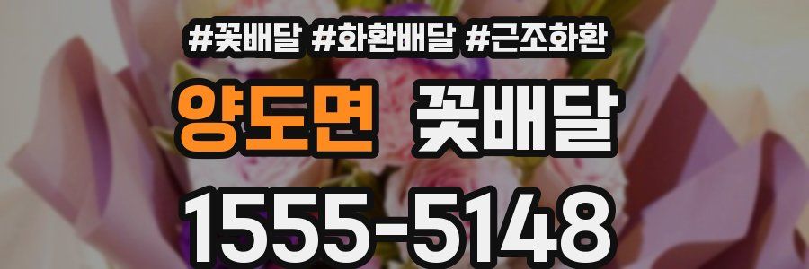 양도면 꽃배달