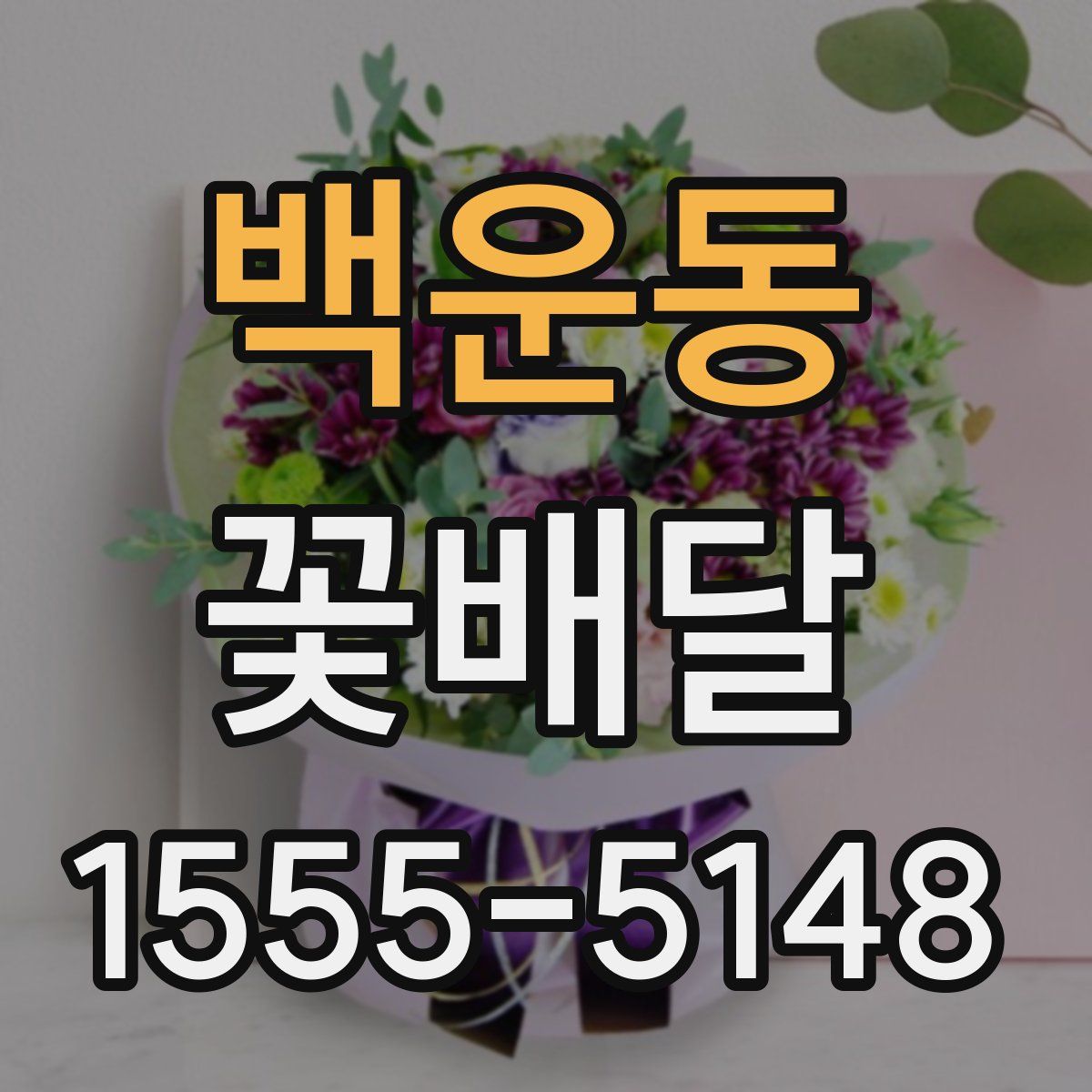 백운동 꽃배달