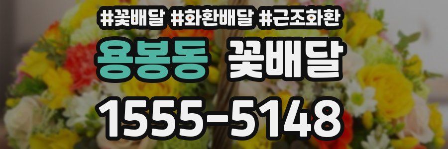 용봉동 꽃배달