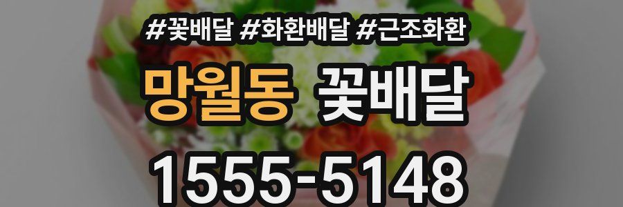 망월동 꽃배달
