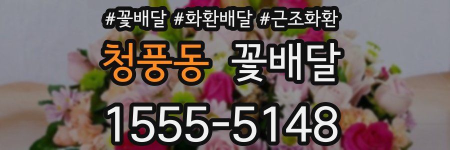 청풍동 꽃배달