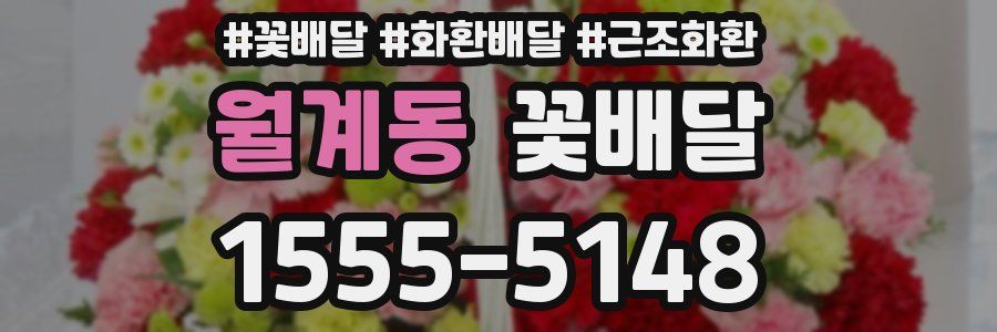 월계동 꽃배달