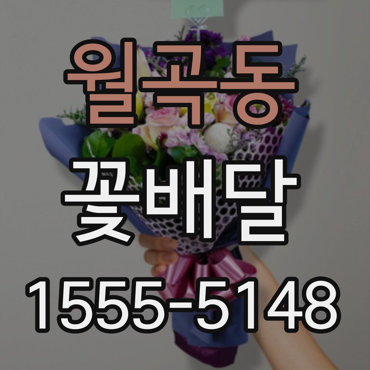월곡동 꽃배달
