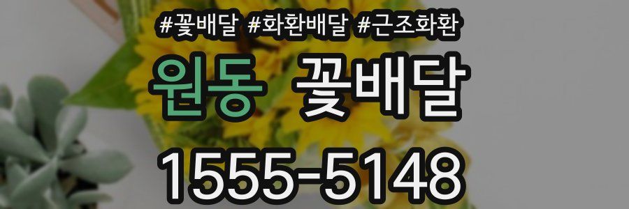 원동 꽃배달