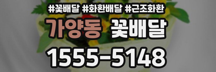 가양동 꽃배달