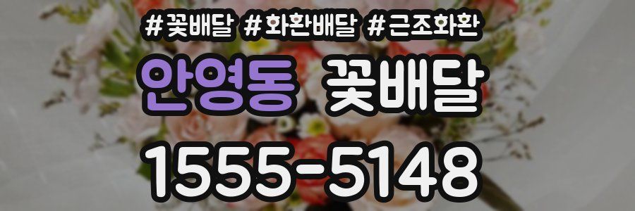 안영동 꽃배달