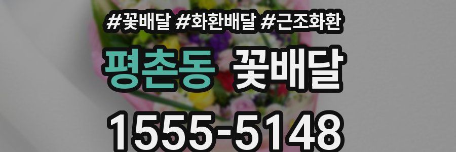 평촌동 꽃배달
