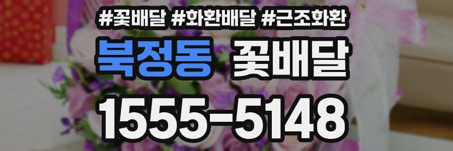 북정동 꽃배달