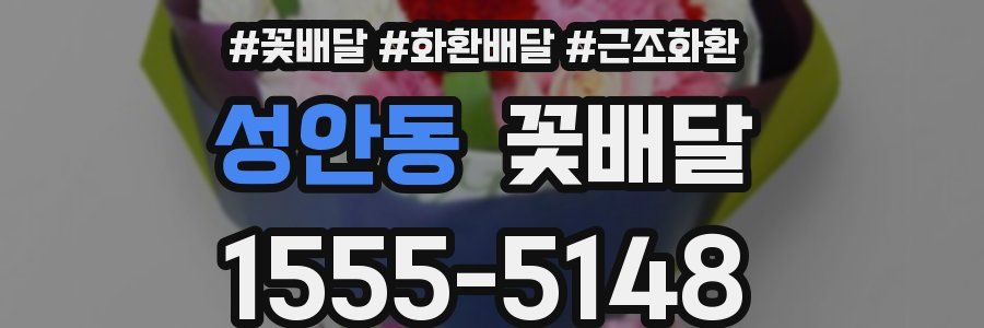 성안동 꽃배달