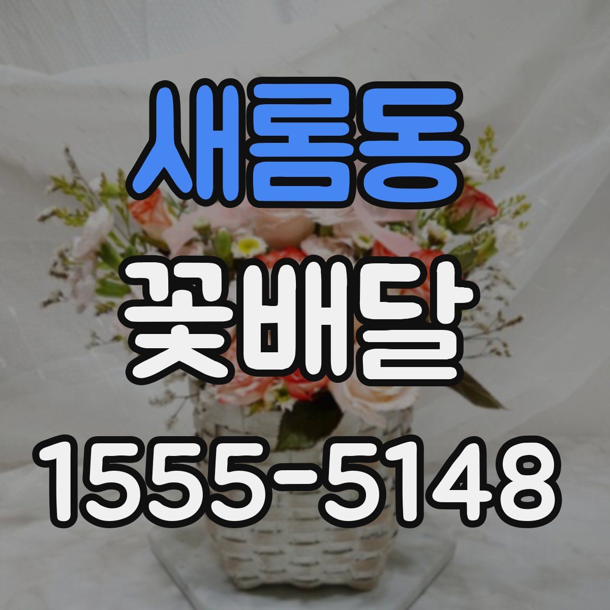 새롬동 꽃배달