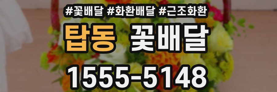 탑동 꽃배달