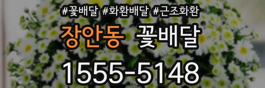 장안동 꽃배달