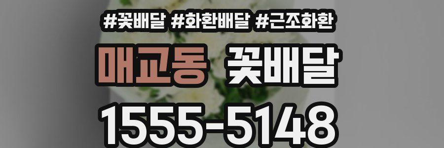 매교동 꽃배달