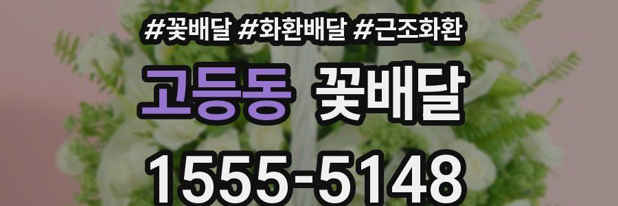 고등동 꽃배달