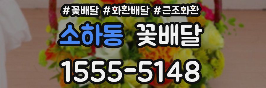 소하동 꽃배달