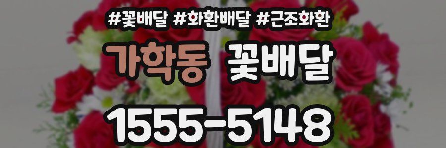 가학동 꽃배달