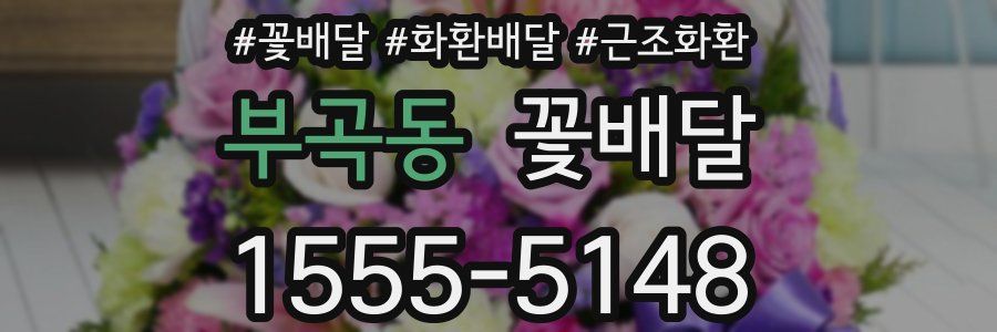 부곡동 꽃배달