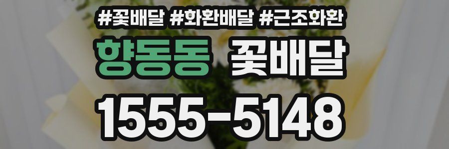 향동동 꽃배달