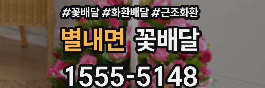 별내면 꽃배달